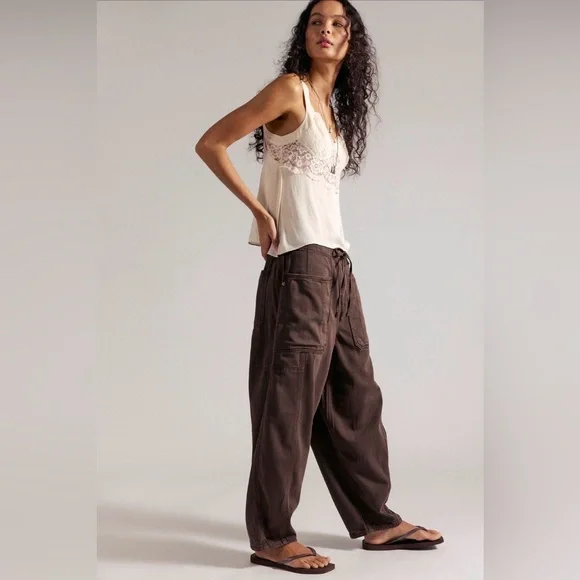 We The Free Silverton Puddle Barrel Pants - Picture 1 of 4